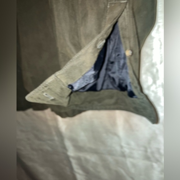 Men’s Weatherproof Garment Company Faux Suede Heavy Shirt /Light Jacket Brown L - Picture 8 of 12